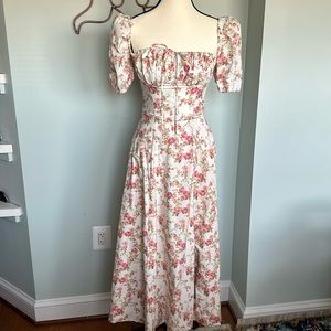 House of CB Corset Floral Dress